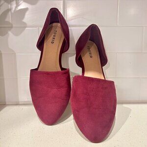 Torrid D'Orsay Pointed Toe Flat